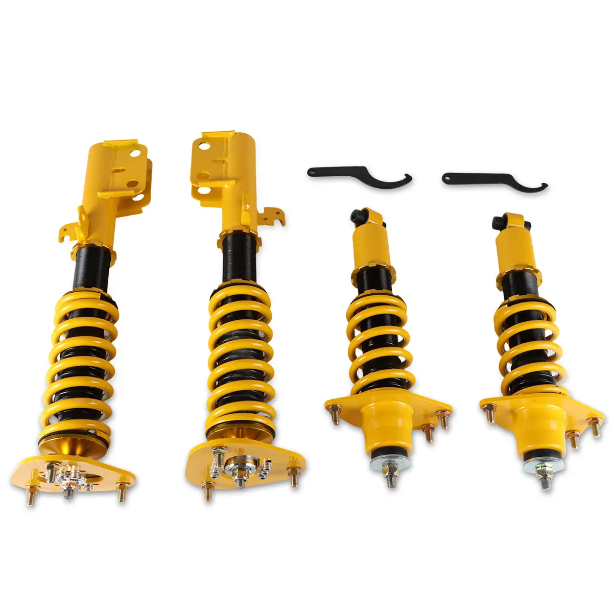 Daysyore 4Pcs Coilover Adjustable Height Struts Suspension Springs For Scion Tc 2005-2010 1