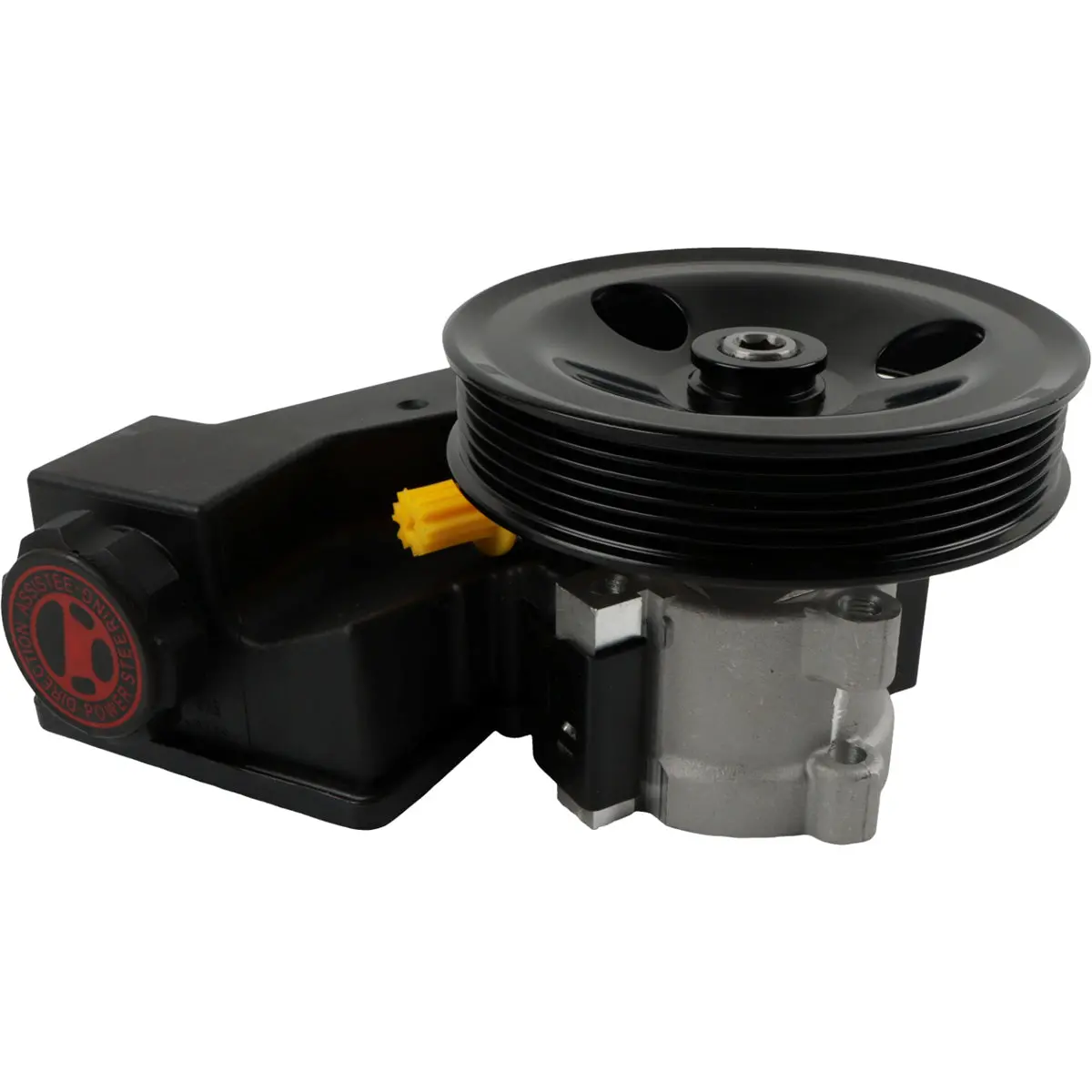 Daysyore Power Steering Pump W/Pulley & Reservoir 20-61607 For 1999-2004 Jeep Grand Cherokee 4.0L 4.7L 1