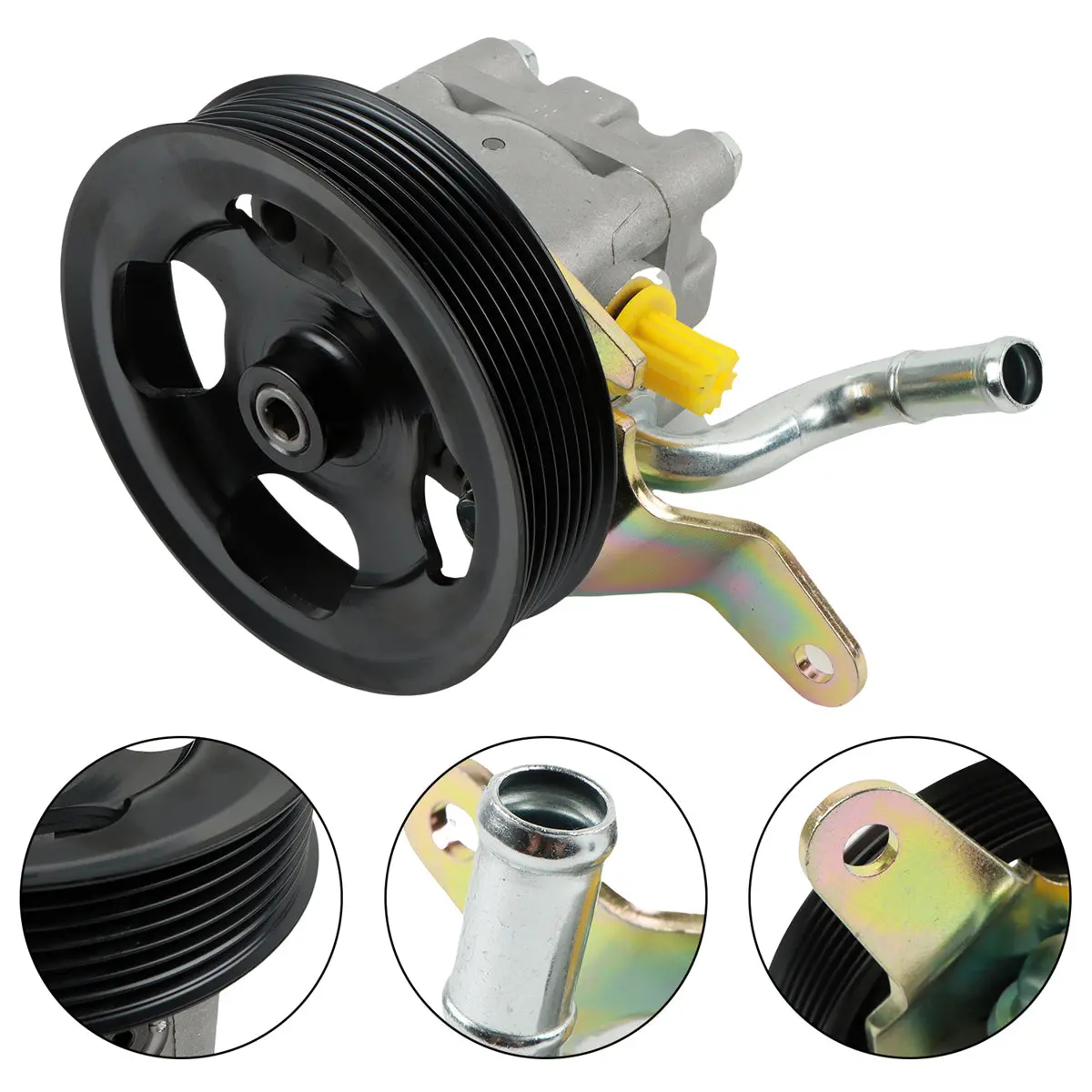 Daysyore Power Steering Pump W/ Pulley 21-394 For Infiniti Ex35 G35 M35 Q40 Q50 Q60 Q70 2
