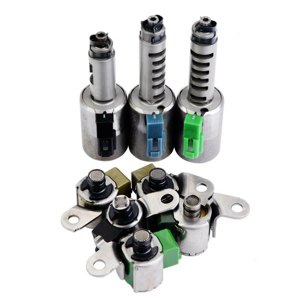 Daysyore Transmission Solenoids Set Aw55-50Sn Aw55-51Sn Af33-5 Aw235 Re5f22a For 2000-2012 Suzuki 1
