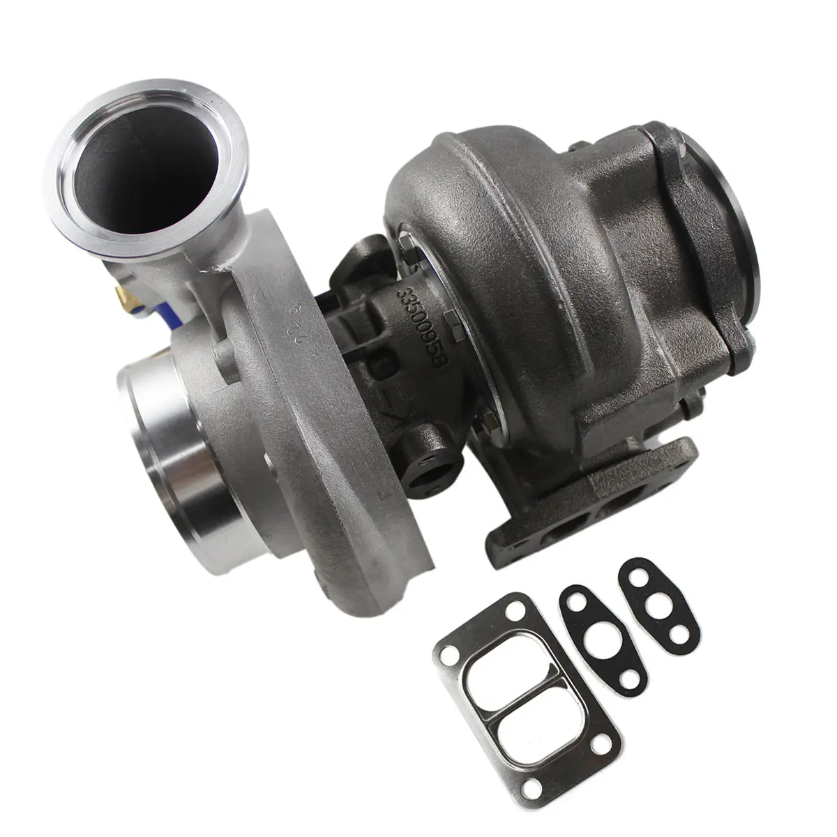 Daysyore Turbocharger 4050036 Hx40w For 1989-2002 Holset T3 Flange Dodge Ram Cummins 1