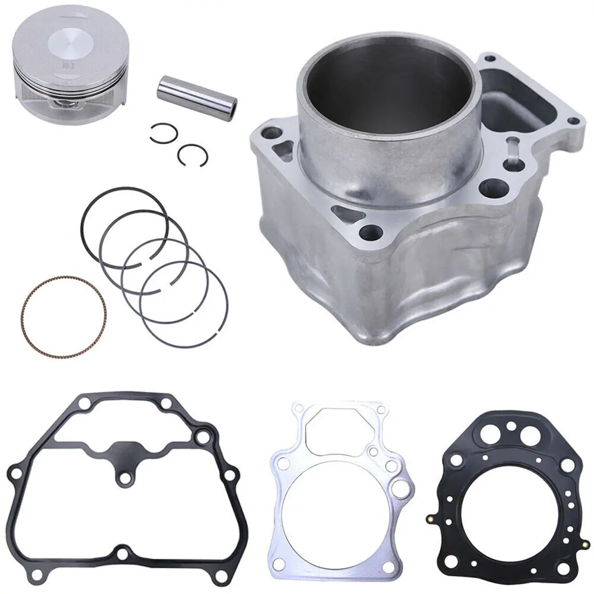 Daysyore Cylinder Piston Rings Gasket Kit For 2007-2018 Honda Rancher Trx420 Fe Fm Te Tm 1