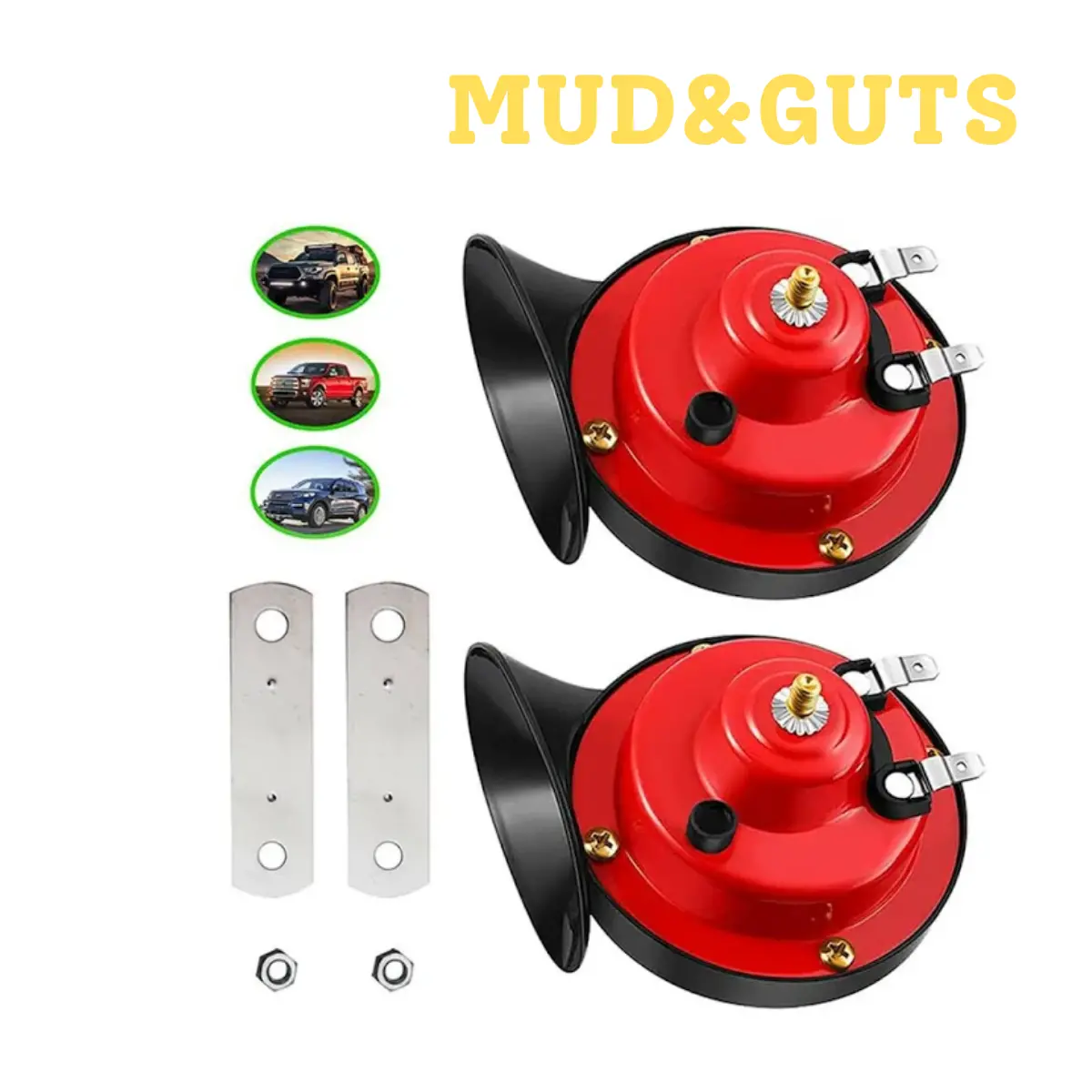Mud&Guts Car Horn For Car Motorcycle Atv 12V 1