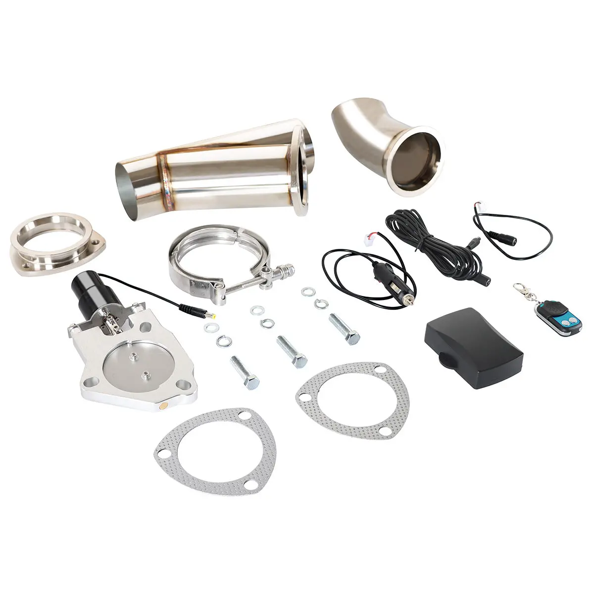 Daysyore 1 Set Remote Electric Exhaust Cutout Kit 3 Inch 1