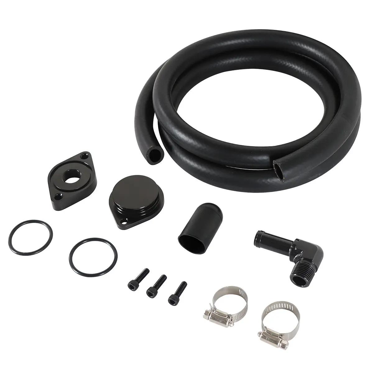 Daysyore 2011-2023 Ford 6.7L Powerstroke Ccv/Pcv Reroute/Delete Engine Ventilation Kit 2