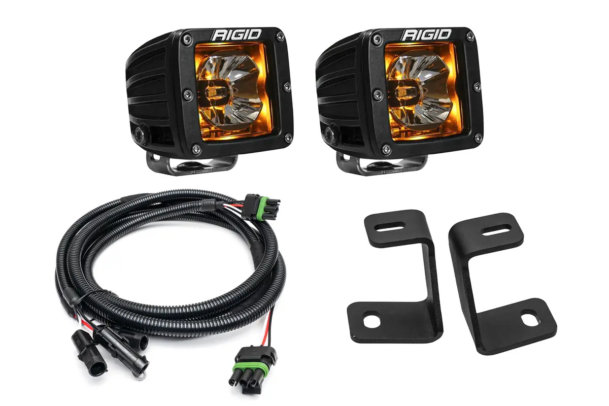 Specialty Performance Parts Rigid Standard A-Pillar (Ditch) Light Kit For Ford 2017-2020 Raptor/2015-2020 F-150 1