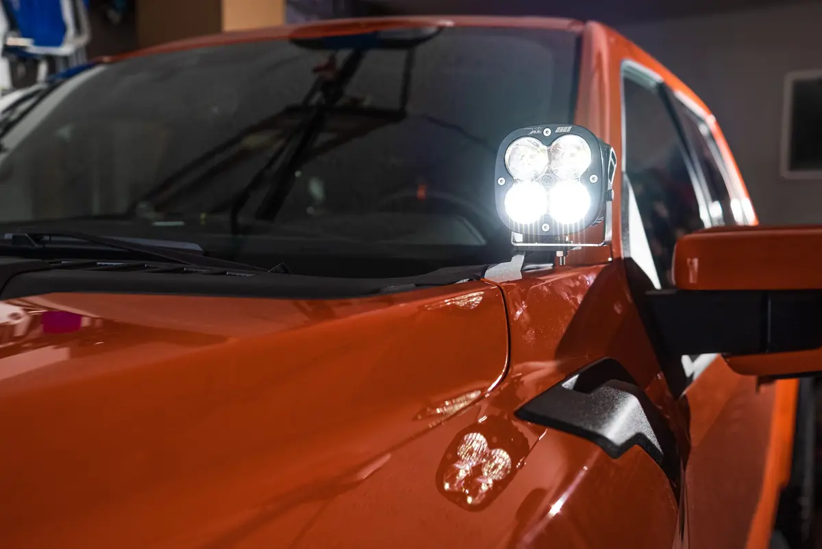 Spv Parts Xl Series Baja Designs - A-Pillar (Ditch) Light Kit For Ford 2021+ F-150 Raptor 10