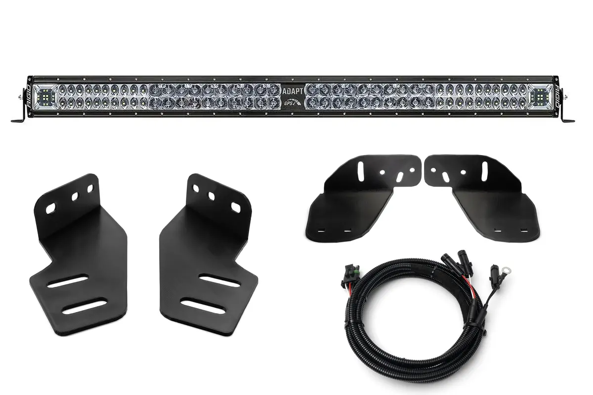 Spv Parts 2021+ Gen 3 Ford Raptor Rigid E-Series Or Sr Pro 40 Inch Bumper Light Bar Kit 3