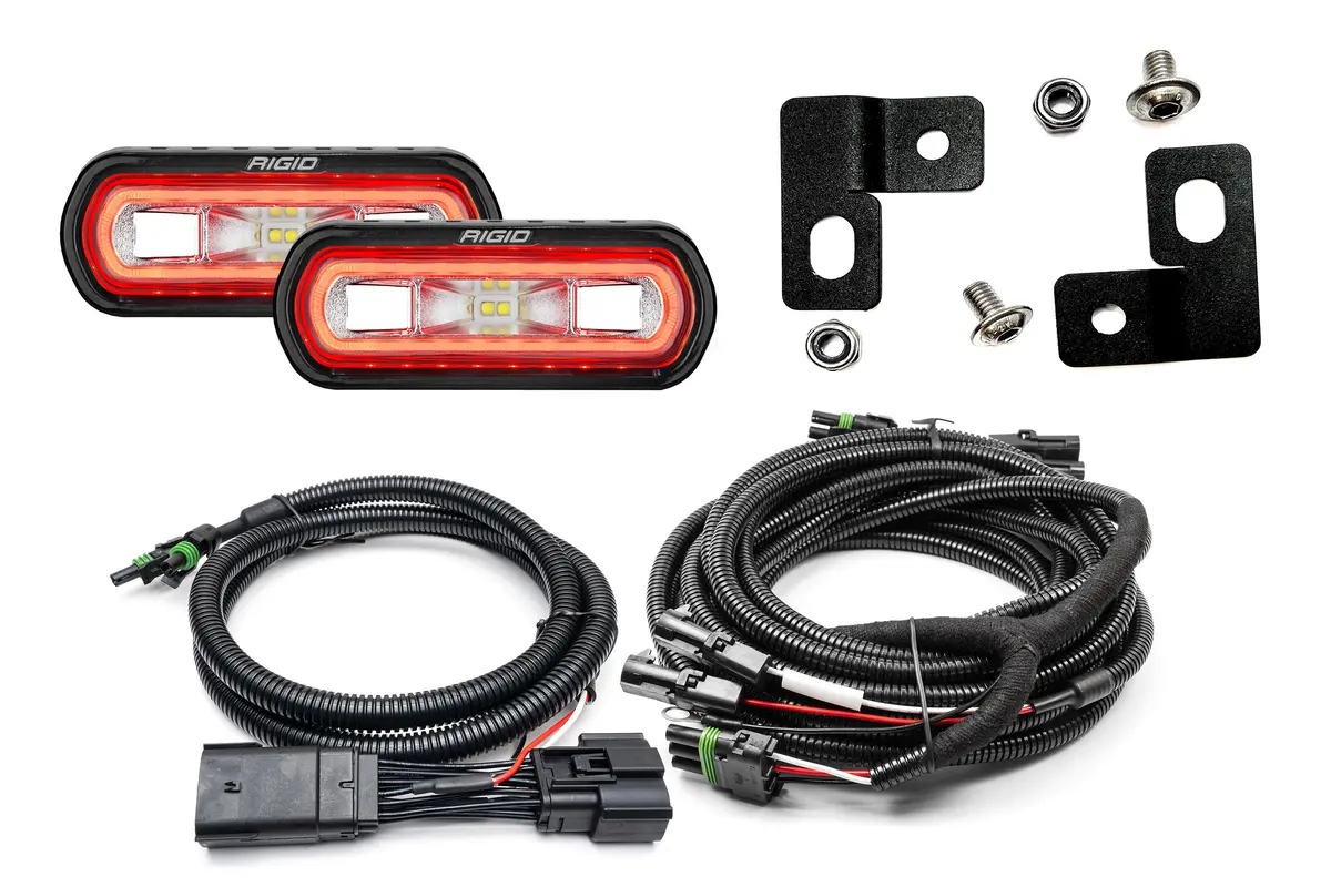 Spv Parts 2017-2020 Ford F-150 Raptor Rigid Rear Sr-L Series Reverse Light Kit (No Drill) Srl Rear Light Kit 3
