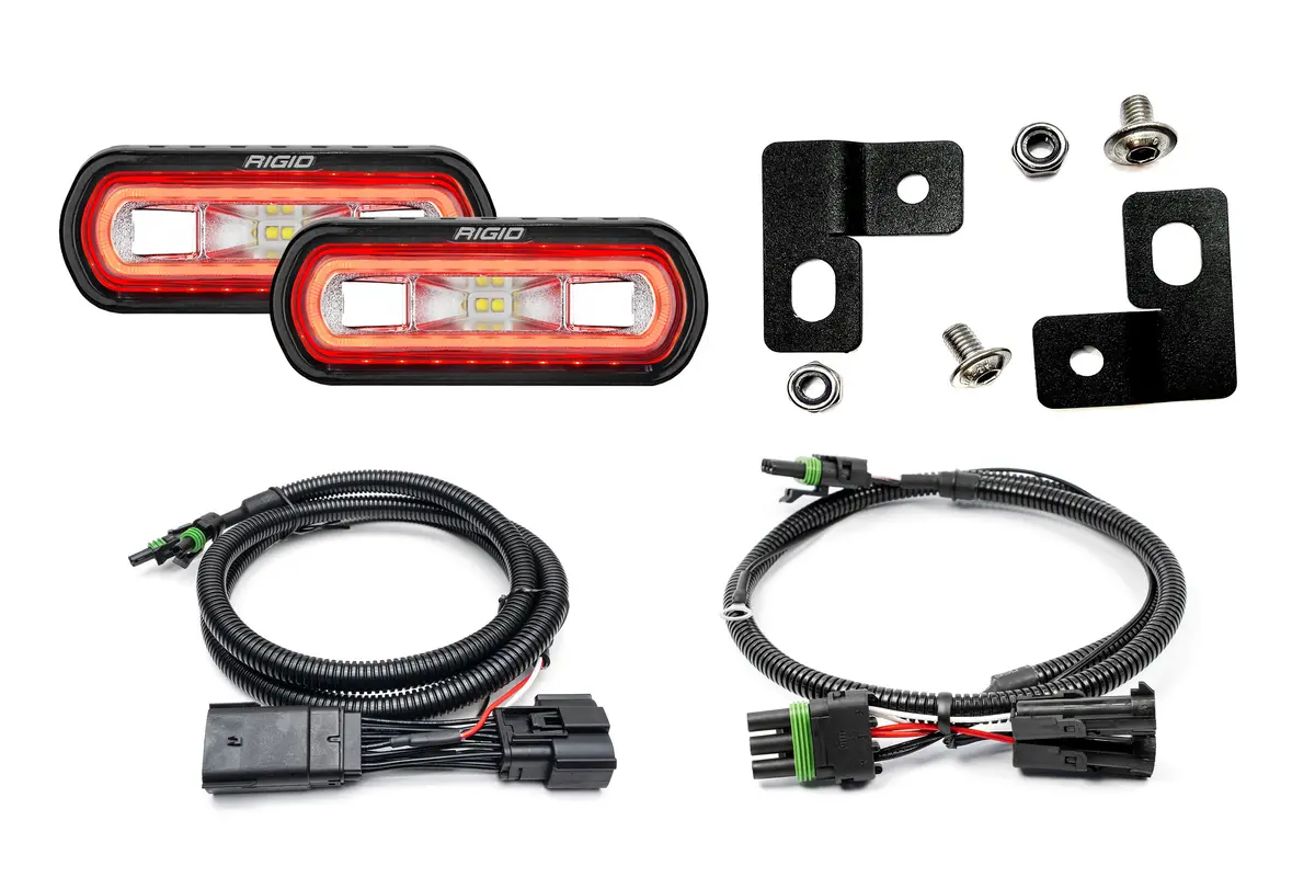 Spv Parts 2017-2020 Ford F-150 Raptor Rigid Rear Sr-L Series Reverse Light Kit (No Drill) Srl Rear Light Kit 2