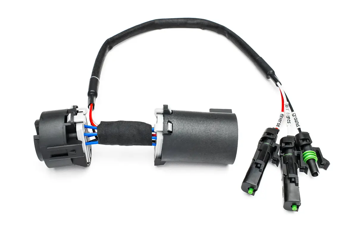 Spv Parts 7-Pin Trailer Wiring Harness Reverse & Running Triggers (Alternate For Tail Light Adapter) 1