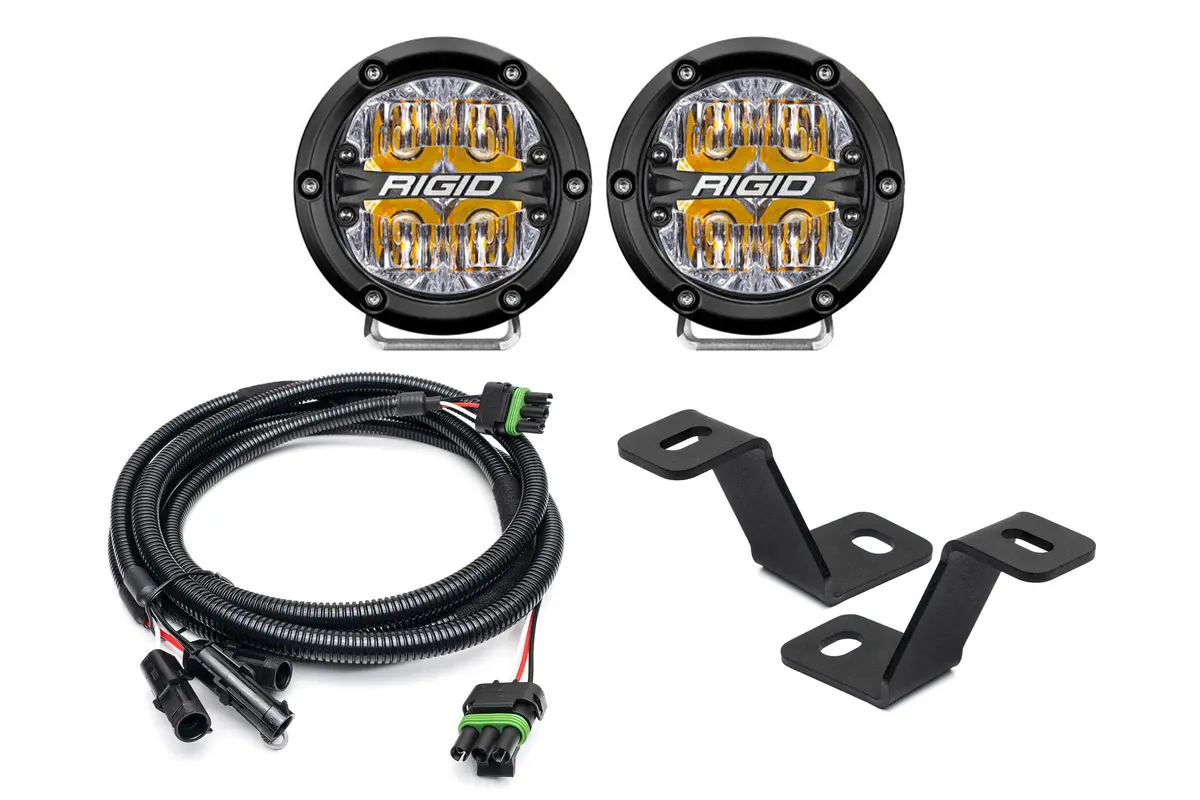 Spv Parts Rigid Standard A - Pillar (Ditch) Light Kits For Ford 2021+ Raptor/F-150/Tremor 10