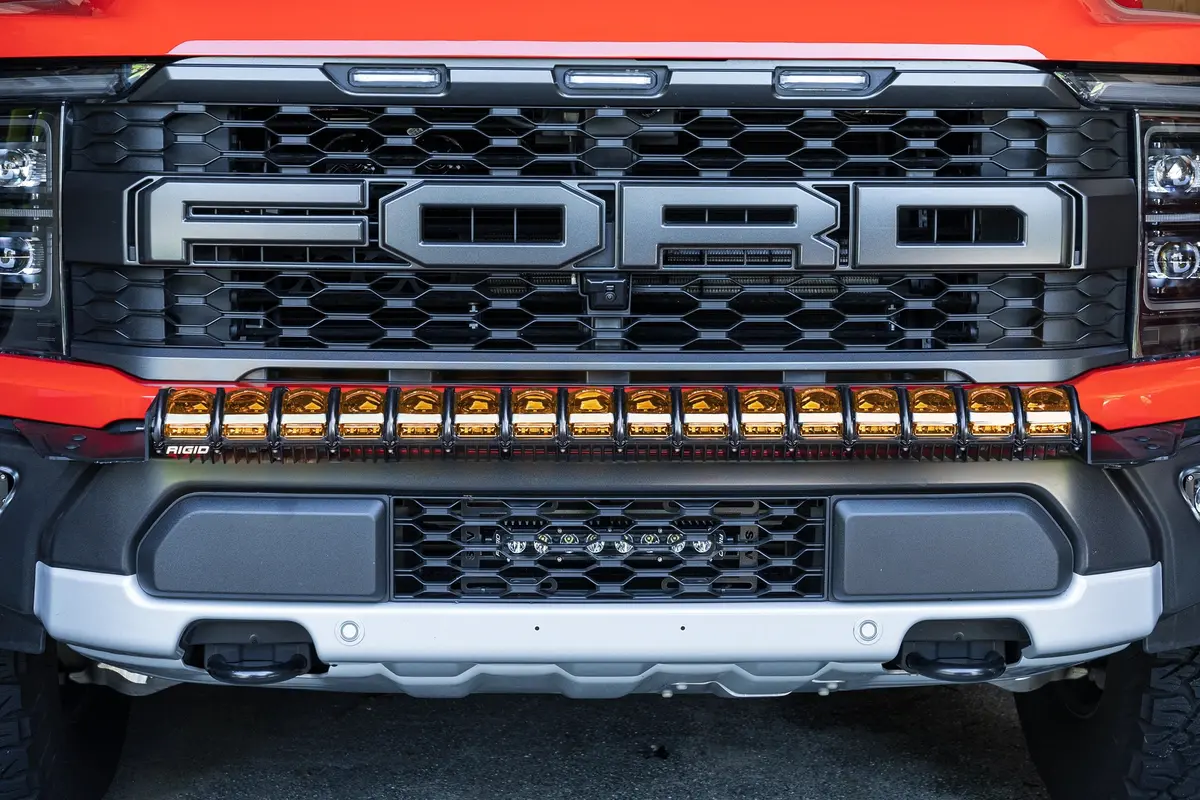 Spv Parts 2021+ Gen 3 Ford Raptor Rigid Adapt 40 Inch Bumper Light Bar Kit 1