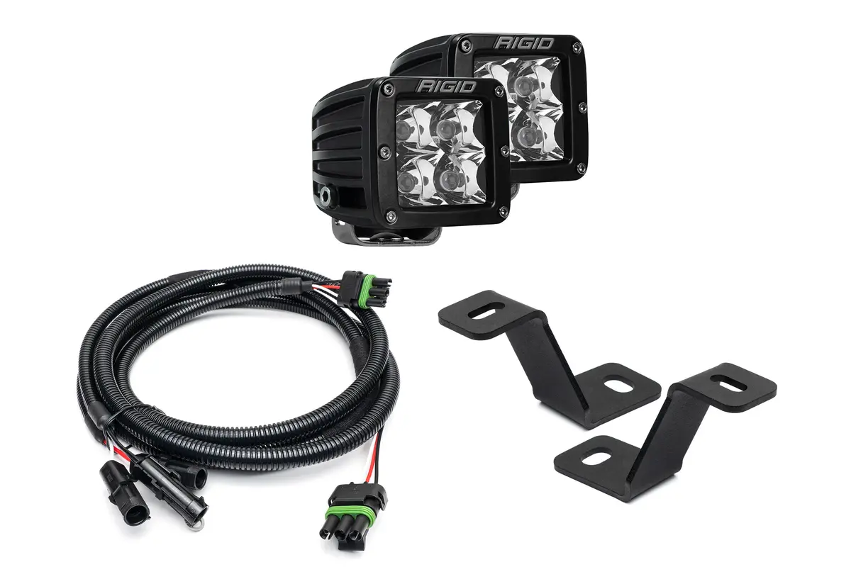 Spv Parts Rigid Standard A - Pillar (Ditch) Light Kits For Ford 2021+ Raptor/F-150/Tremor 10