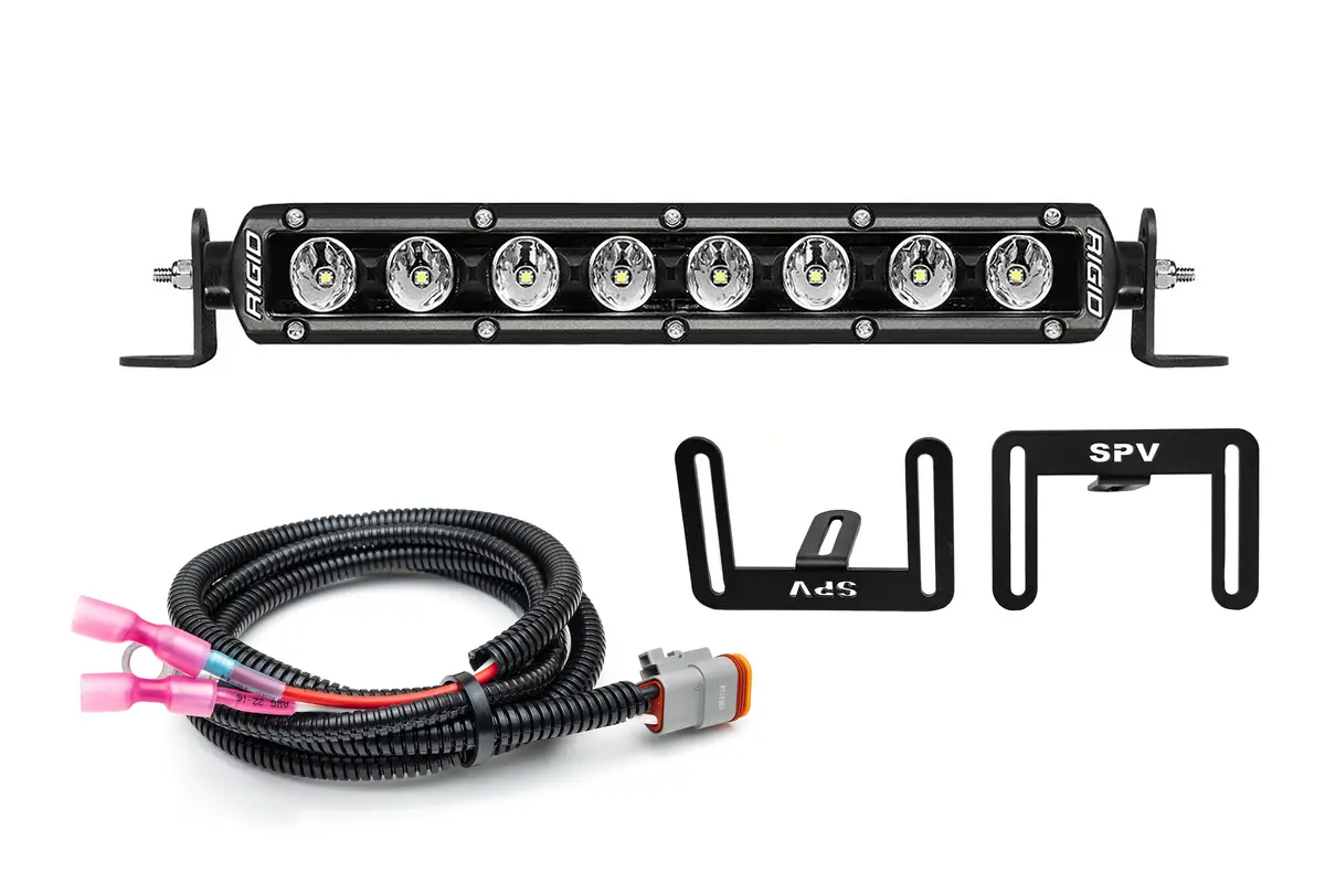 Spv Parts 2017-2020 Raptor (Slim) 10'' Lower Grille Light Bar Kit Rigid Led (Behind Grille) 1