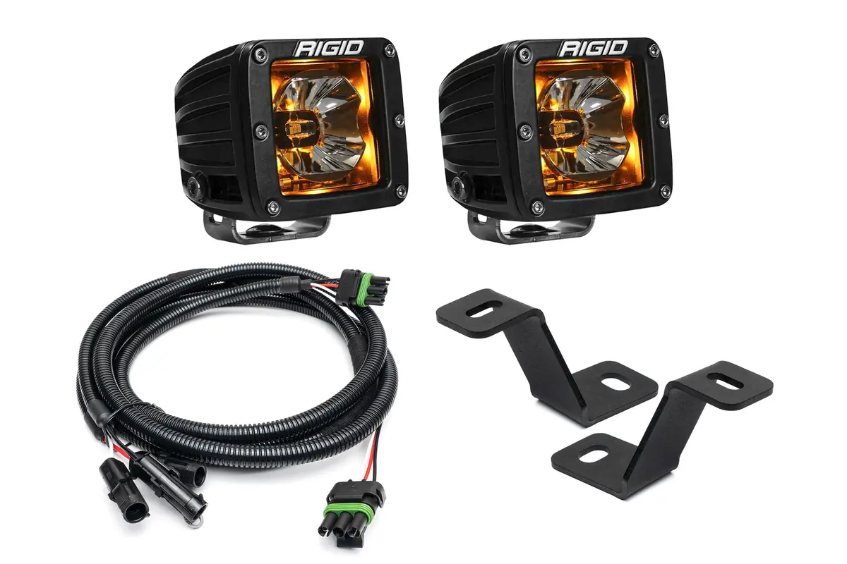 Spv Parts Rigid Standard A - Pillar (Ditch) Light Kits For Ford 2021+ Raptor/F-150/Tremor 1