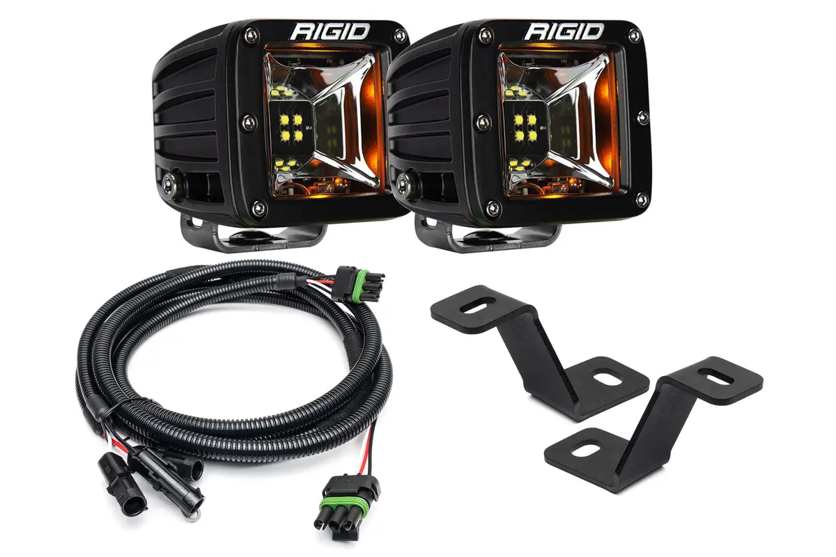 Spv Parts Rigid Standard A - Pillar (Ditch) Light Kits For Ford 2021+ Raptor/F-150/Tremor 3