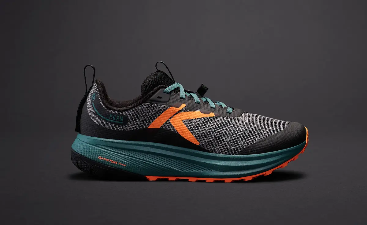 Men's Roam Trail Running Shoe | Black/Orange Peel 7