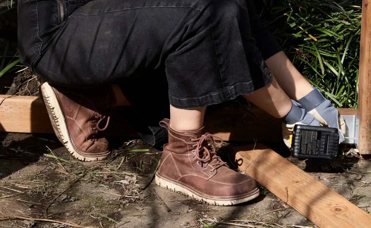 Women's San Jose 6" Boot (Soft Toe) | Gingerbread/Off White 6
