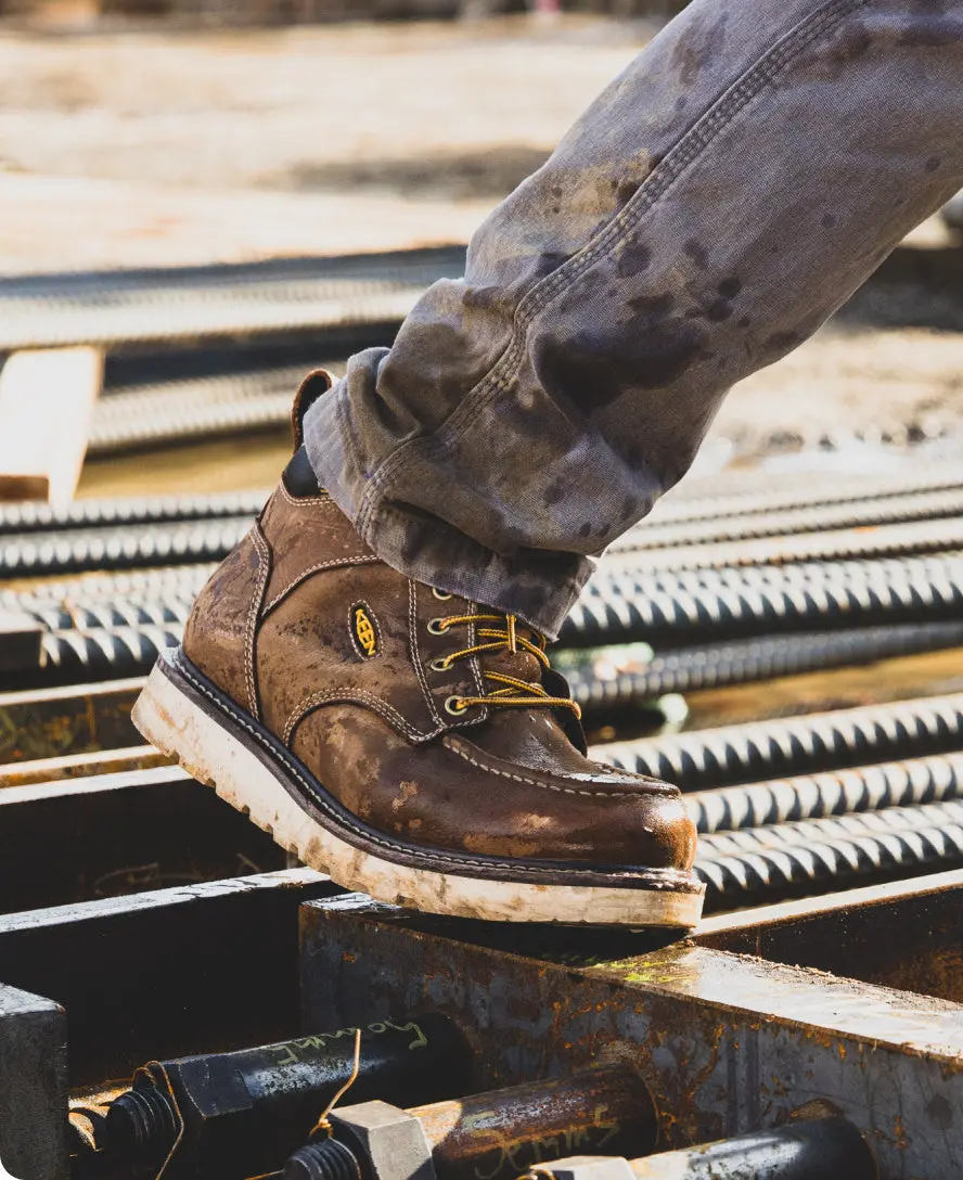 Men's Cincinnati 6" Waterproof Boot (Soft Toe) | Belgian/Sandshell 7