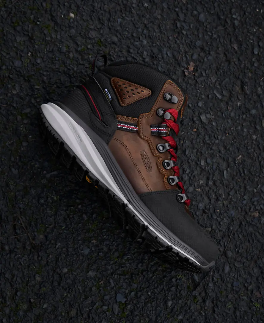 Men's Red Hook Waterproof Boot (Carbon Toe) | Tobacco/Black 8