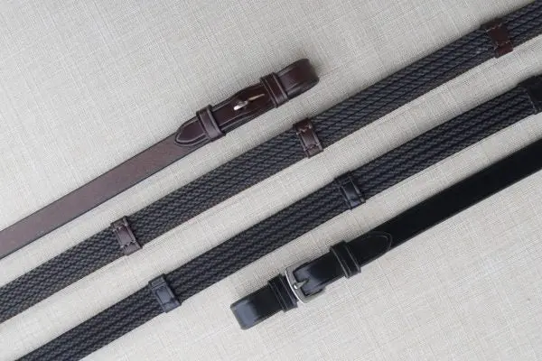 Kl Select Red Barn Special Grip Reins 1