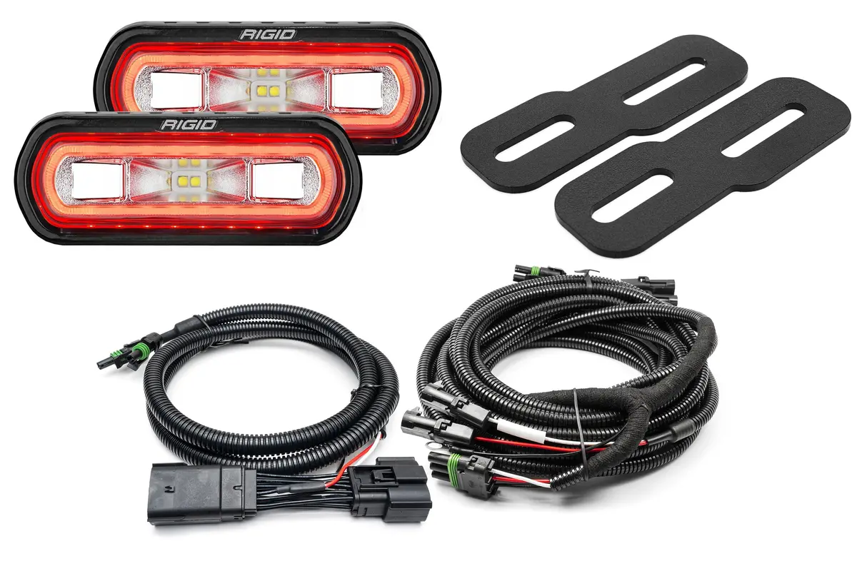 Spv Parts 2021-2025 Ford F-150 (All Models Except Raptor) Rear Sr-L Series Reverse Light Kit (No Drill) Srl Rear Light Kit 4