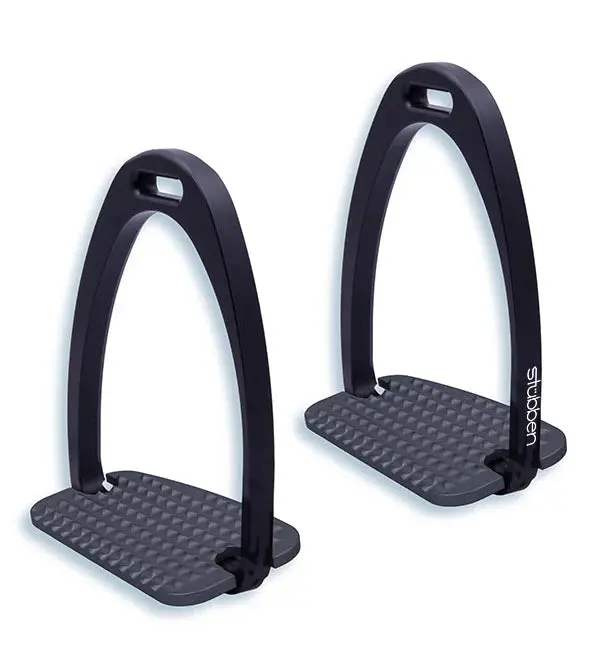 Stubben Maxi Grip Stirrup Irons -- Clearance 1