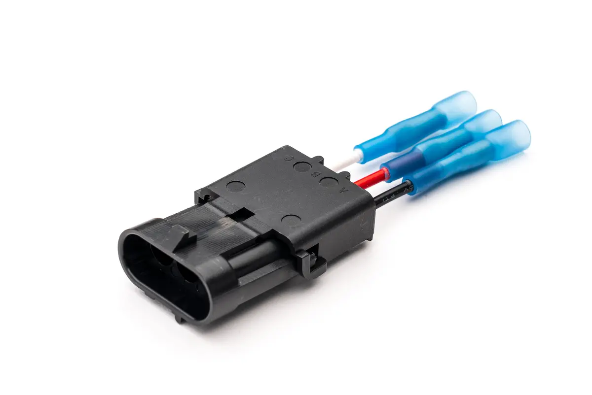Spv Parts Harness 3 Pole Wp Add On Female Connector Adapter (Single) - Spv Harness System (Add To Lights Without Connectors) 1
