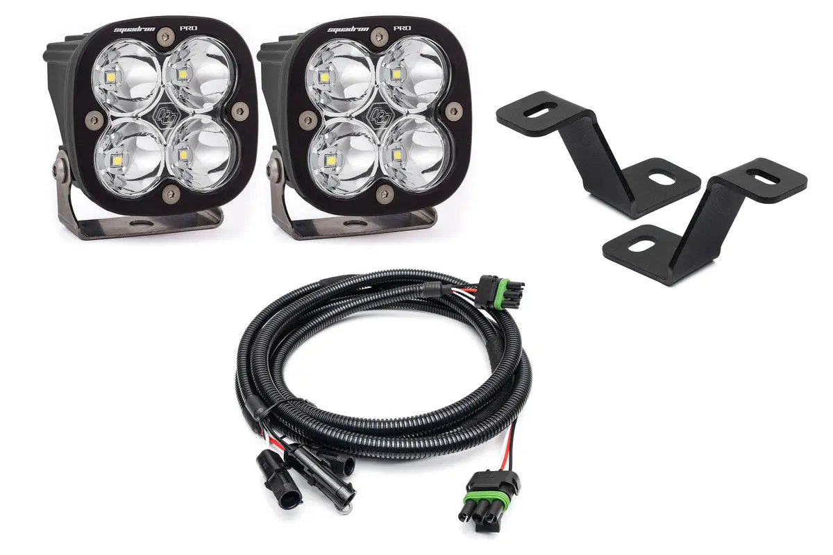 Spv Parts Baja Designs A - Pillar (Ditch) Light Kit For Ford 2021+ Raptor/F-150/Tremor & 20-22 Super Duty 1