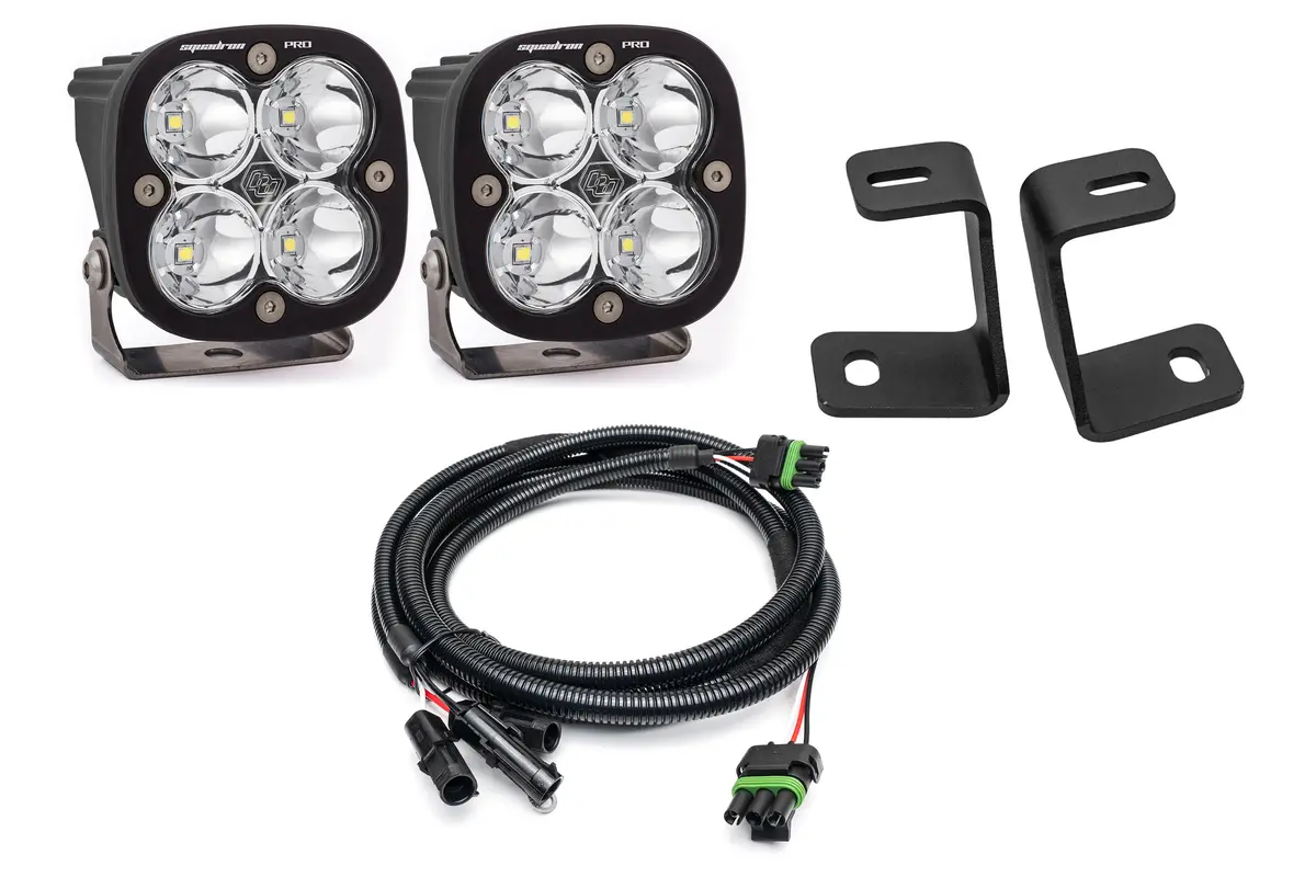 Spv Parts Baja Designs Standard A - Pillar (Ditch) Light Kit For Ford 2017-2020 Raptor/F-150 1
