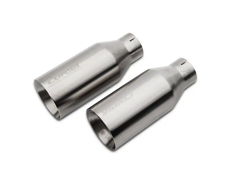 Corsa 2017-2018 Raptor Dual Rear Exit To Single 5.0" Satin Polished Tips 2