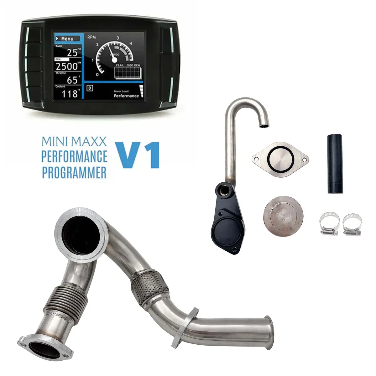 Def/Egr Delete All-In-One Kit For 2003-2007 6.0L Ford Powerstroke 1