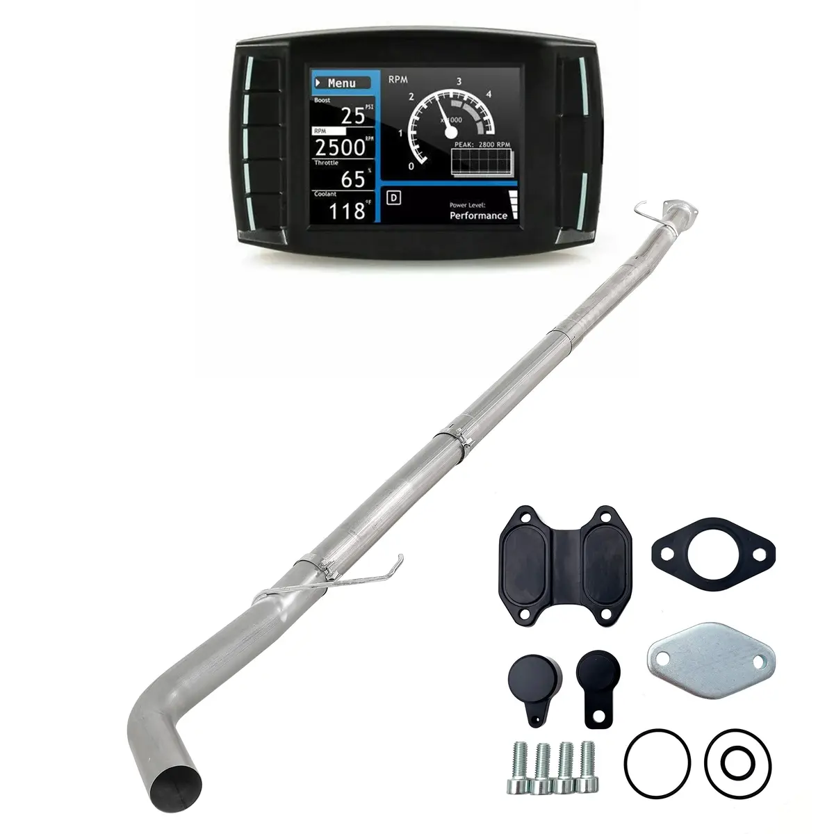 4" Dpf/Def/Egr Delete All-In-One Kit For 2013-2019 6.7 Ram Cummins Cab & Chassis 1