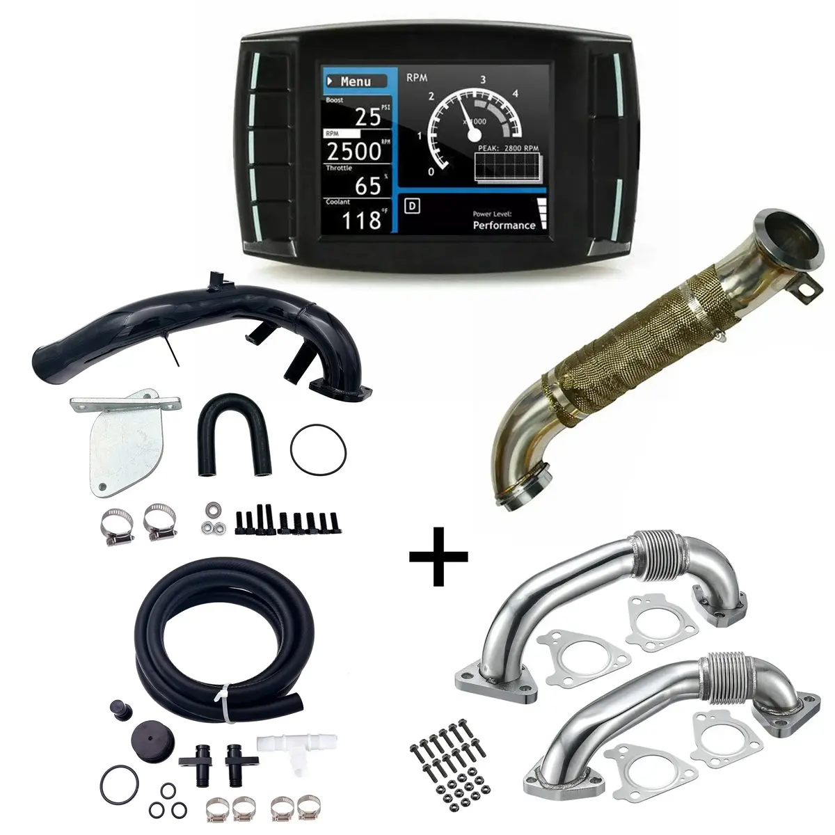 2007.5-2010 6.6L Duramax Lmm Egr/Ccv Delete Tuner All-In-One Kit 1