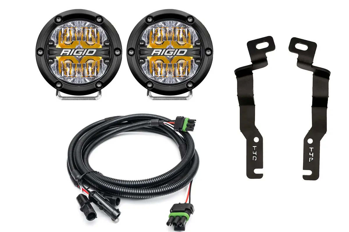 SPV A-Pillar LED Light Mounting Kit for 2024+ Toyota Tacoma – Compatible with Rigid Industries Lights