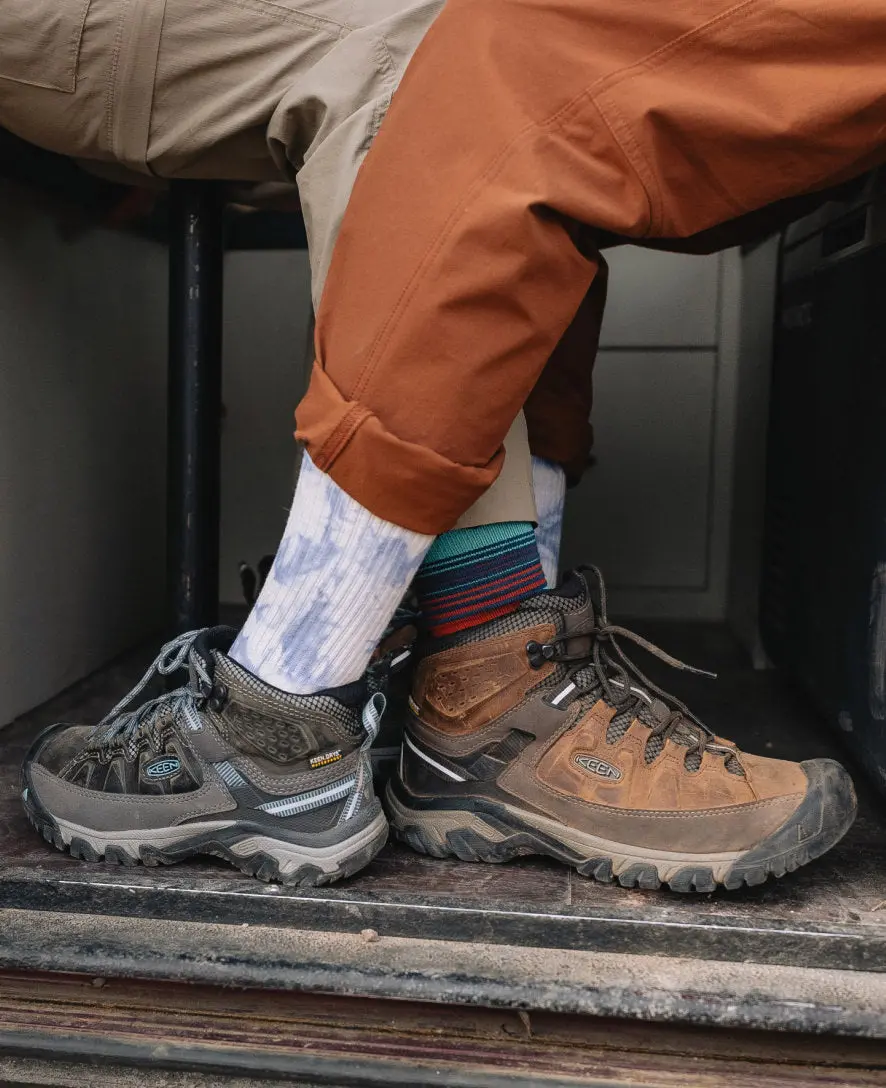 Men's Targhee Iii Waterproof Mid Wide | Black Olive/Golden Brown 8