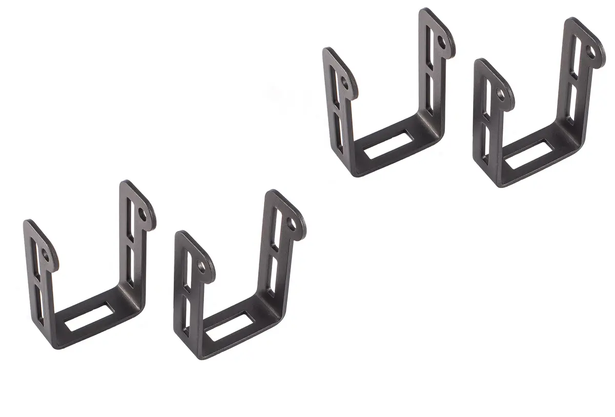 Rigid D-Series Top Side Mounting Brackets (Flips Light) (Set Of 4) For Most Vehicle Fog Light Applications 1
