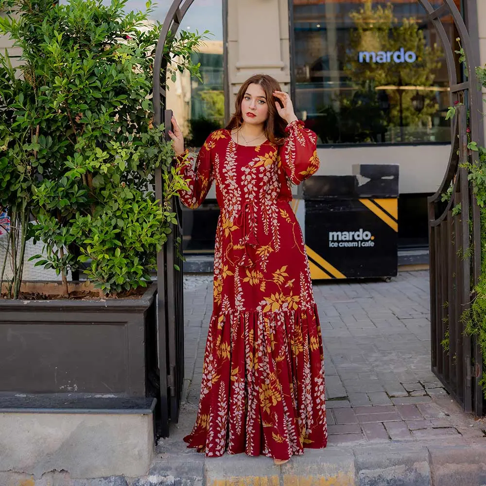 Cherry Maxi Dress. 1