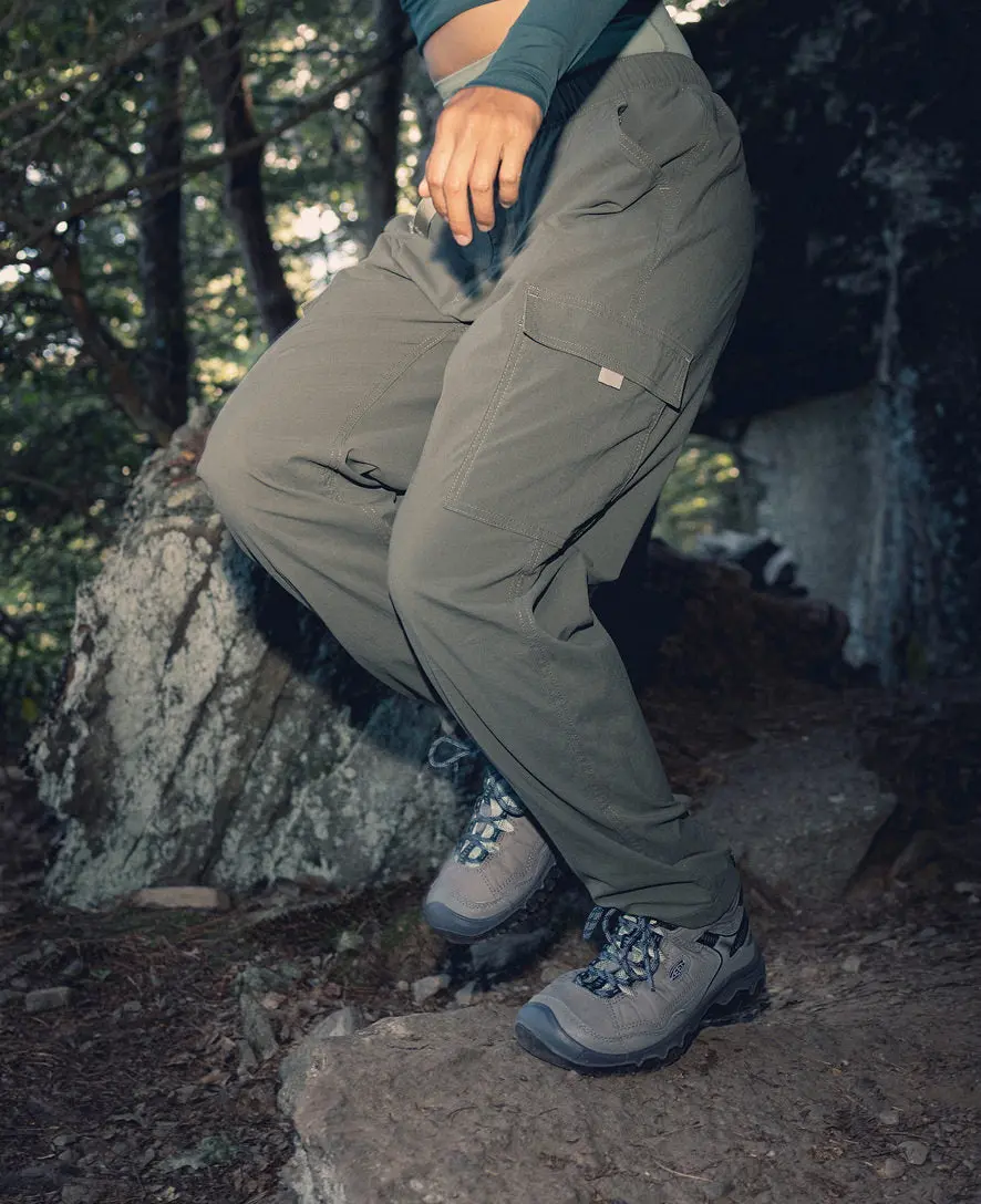 Women's Targhee Iv Waterproof Hiking Boot | Steel Grey/Lily Pad 9