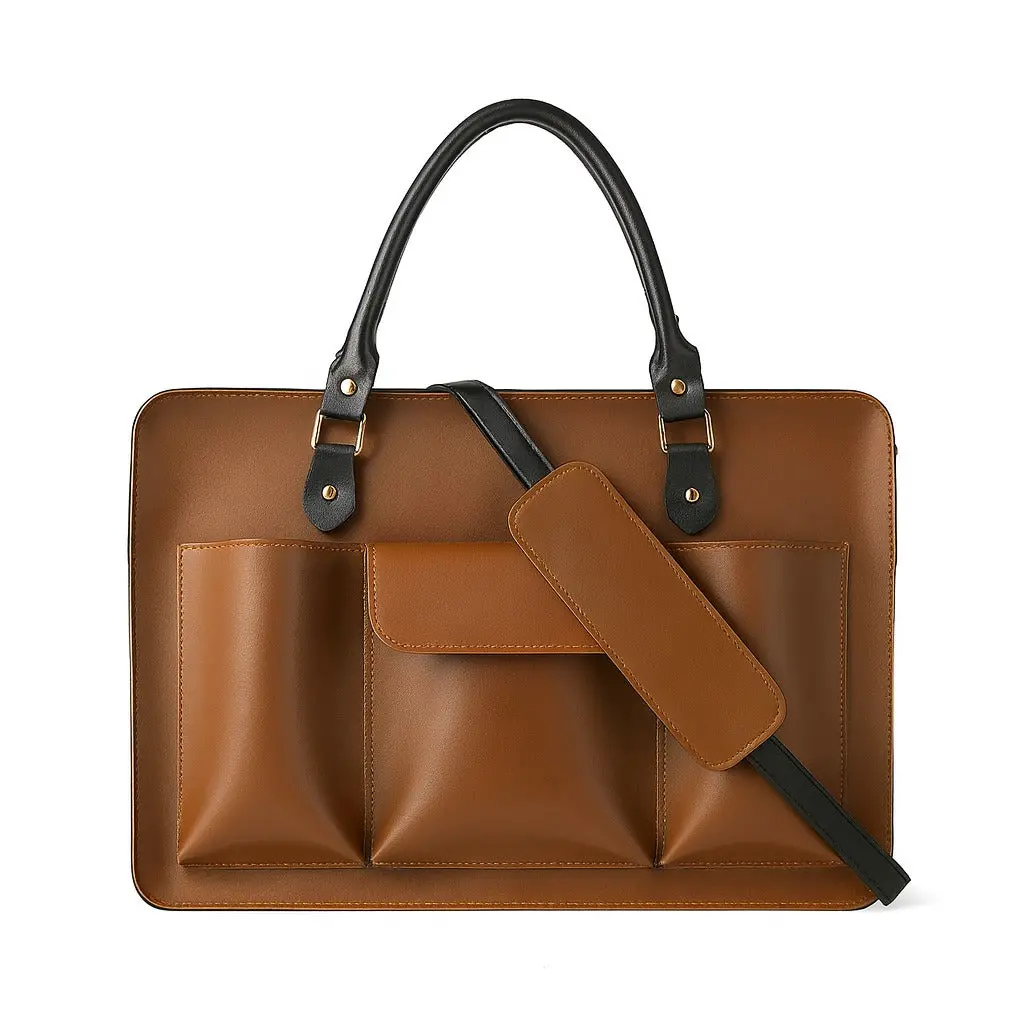 Fizzy Laptop Bag Brown 1