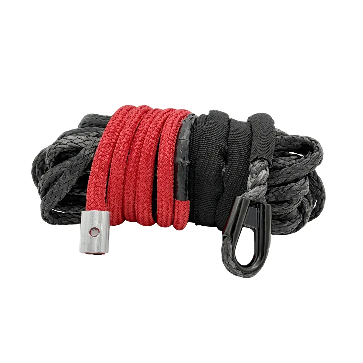 Seguler 1/4" Synthetic Winch Line 50Ft 7,400 Lbs Breaking Capacity 1