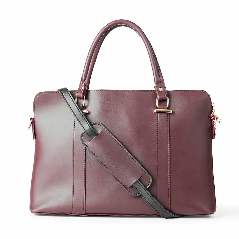 Slik Laptop Bag Maroon 1