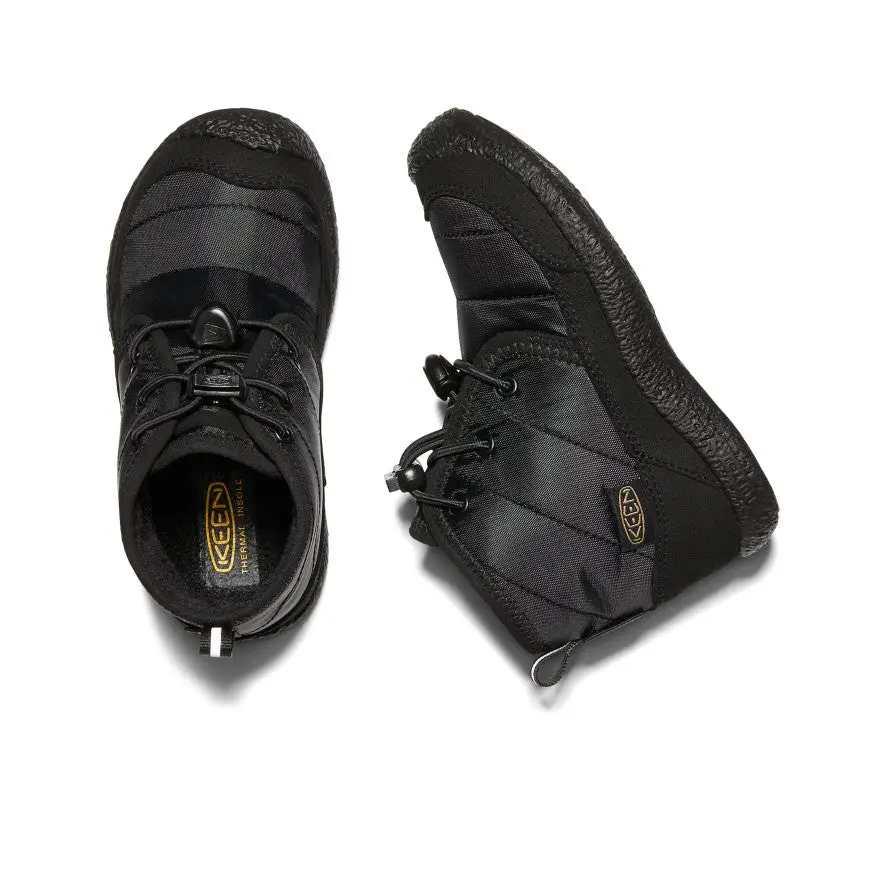 Little Kids' Howser Ii Waterproof Chukka | Black/Black 4