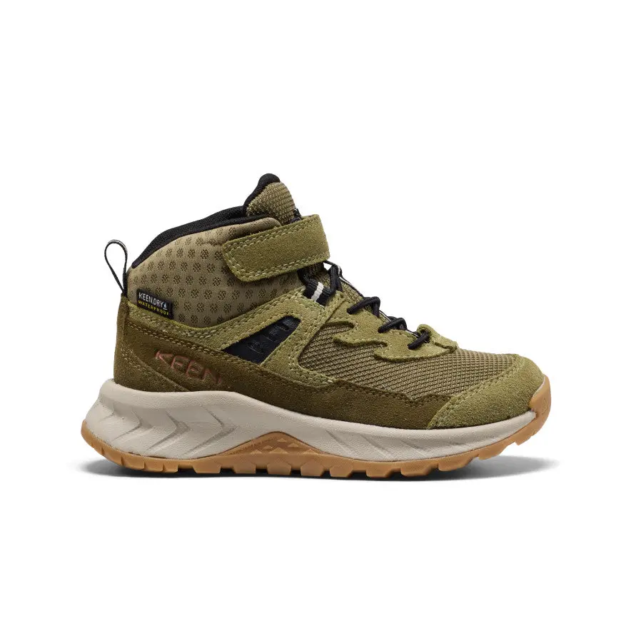 Little Kids' Hightrail Waterproof Hiking Boot  |  Dark Olive/Martini Olive 1