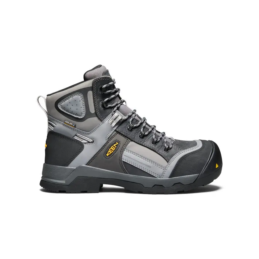 Men's Davenport 6" Insulated Waterproof Boot (Composite Toe)  |  Magnet/Steel Grey 1