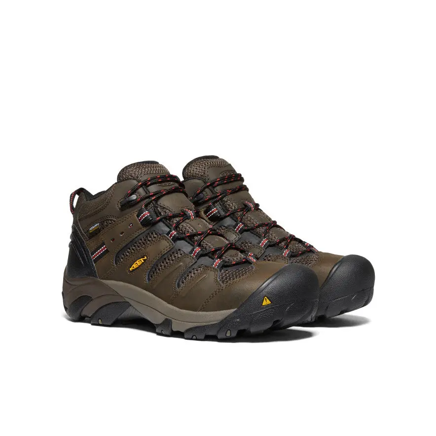 Men's Lansing Mid Waterproof (Steel Toe) | Cascade Brown/Brindle 2