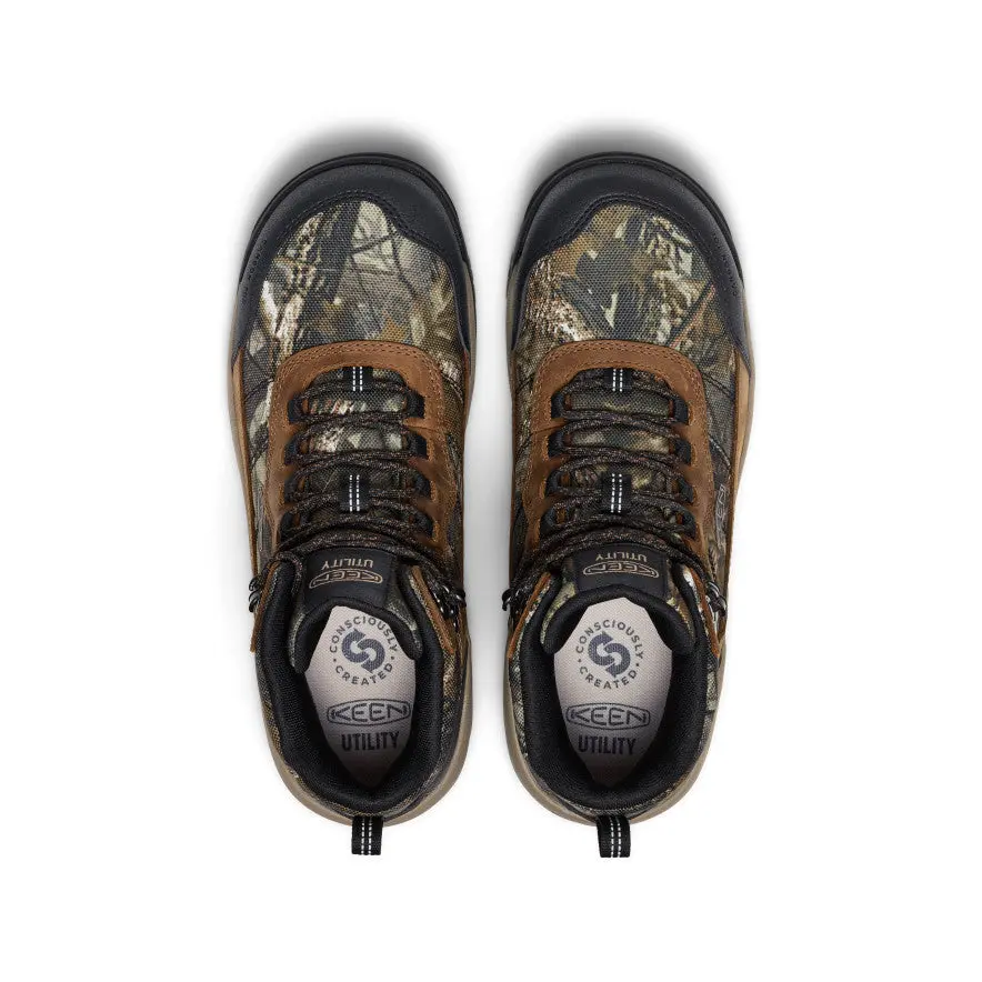 Men's Skokie Waterproof Work Boot (Carbon Toe) | Camo/Black 4