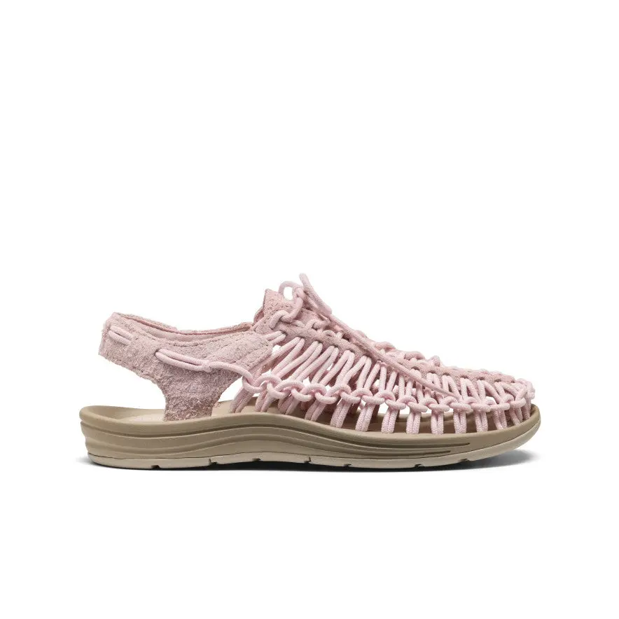 All Gender Uneek Leather Sneaker  |  Pale Lilac/Plaza Taupe 1