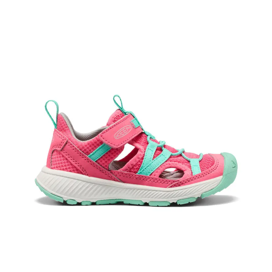 Little Kids' Motozoa Sandal  |  Pink Lemonade/Cabbage 1